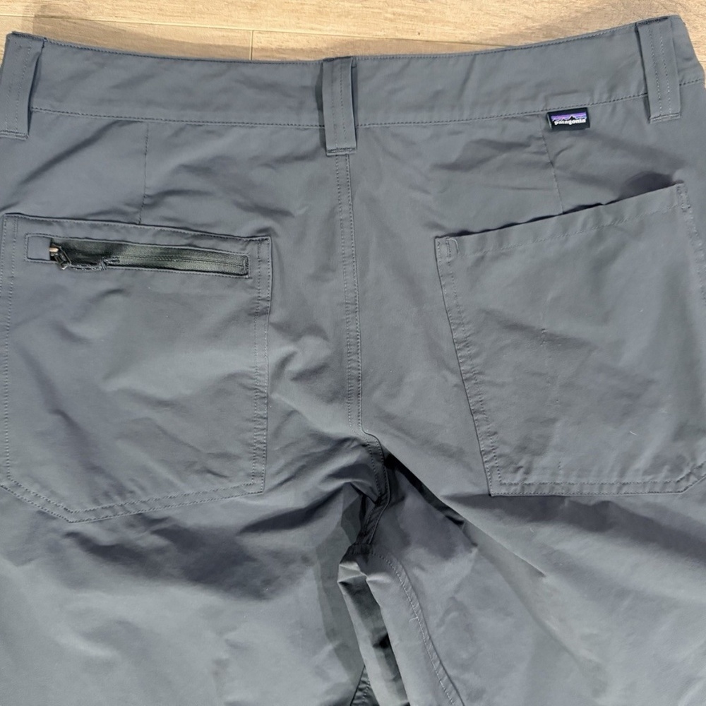 Patagonia Quandary Pants Men’s Size 34 (34x32) Gray Hiking Nylon Lightweight - Picture 4 of 6